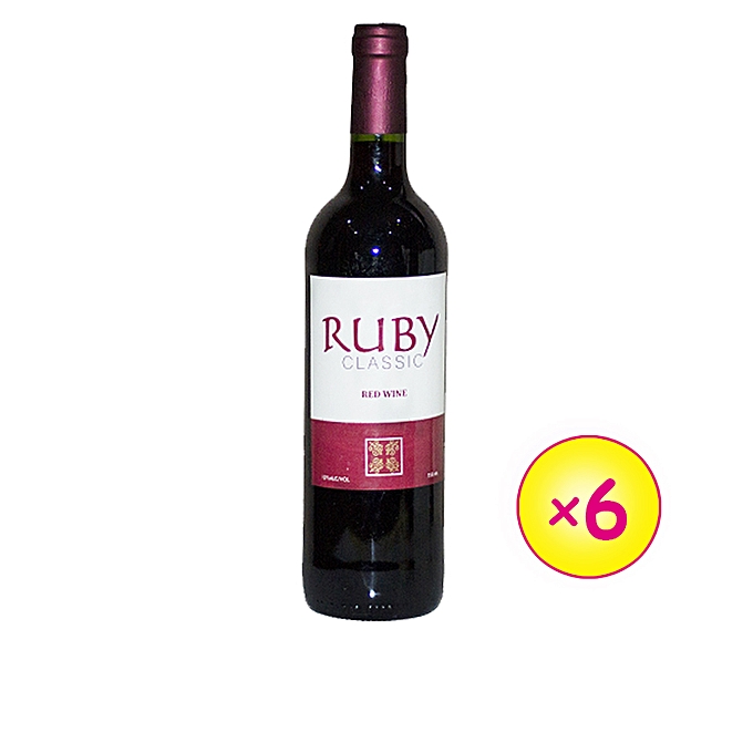 Ruby Classic Red Wine- 1 Carton( 6 Pcs)